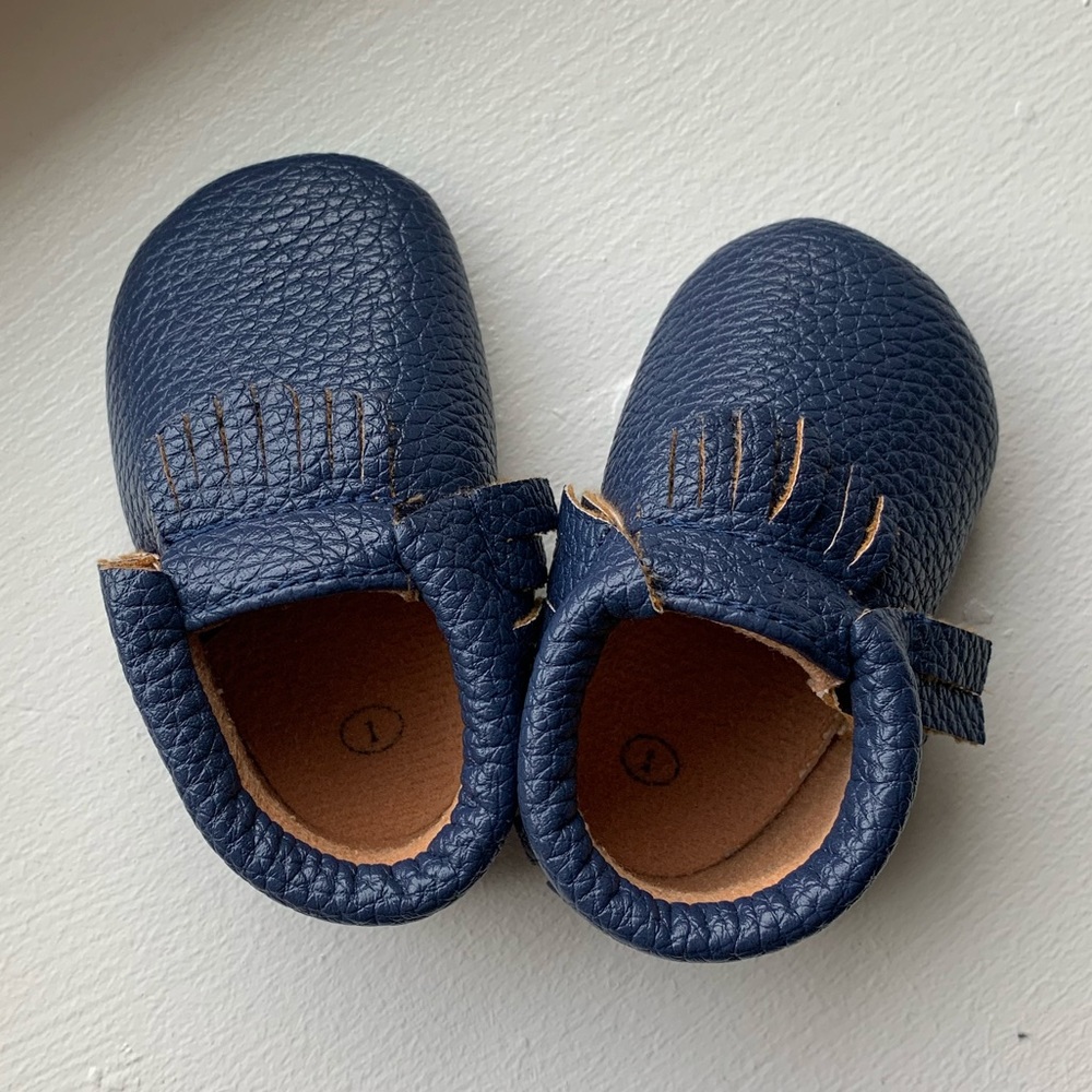 Sweet N Swag Baby Moccasins NEW! Size 1